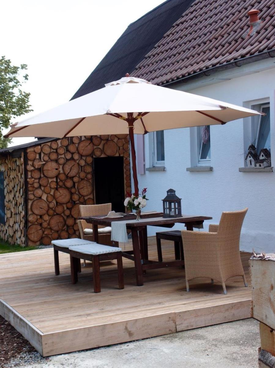 Ferienhaus S'Bunde Heisle Blaufelden Екстериор снимка